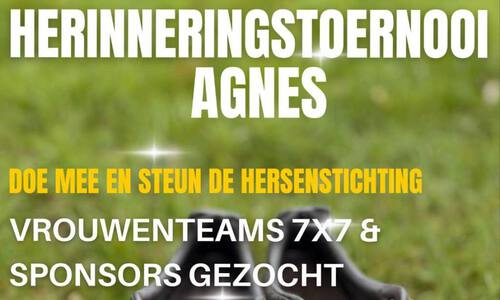 7x7 Herinneringstoernooi voor Agnes