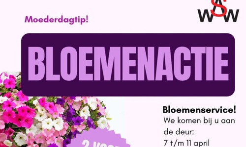 Bloemenactie SAWW