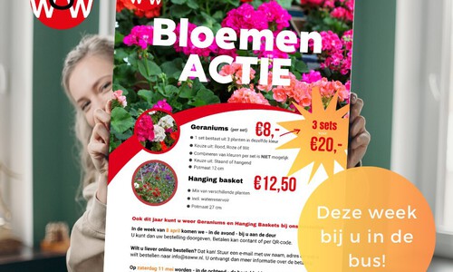 Bloemenactie SAWW