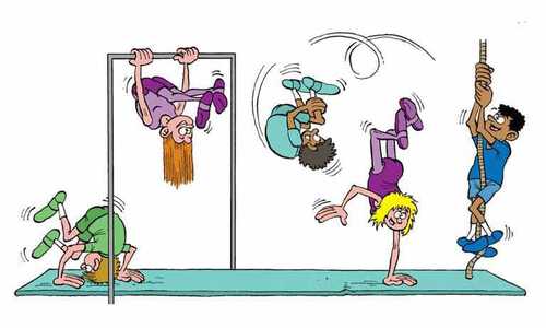 De gymnastieklessen gaan weer beginnen!