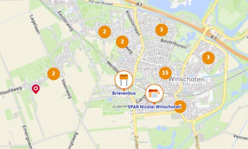 PostNL Punt in Westerlee gewijzigd