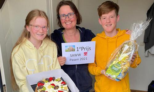 Prijswinnaars Paaspuzzeltocht