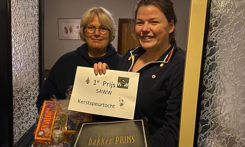 Prijswinnaars kerstpuzzeltocht